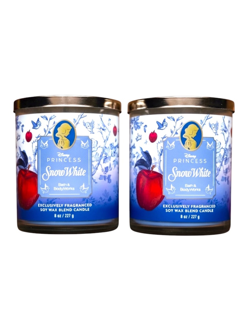 SOLD OUT Lot of 2 Bath and Body Works Disney Snow White Candle